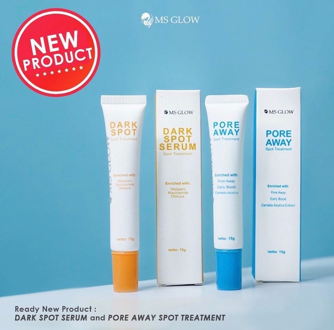 Dark Spot Serum & Pore Away Spot Treatment MS Glow Dark Spot Serum & Pore Away Spot Treatment MS Glow