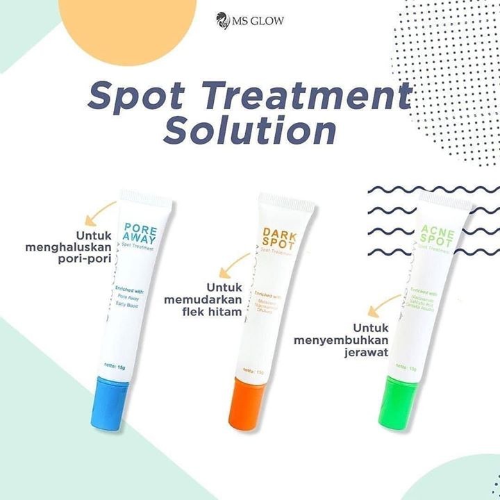3 Produk Spot Treatment MS Glow Hilangkan Jerawat Tanpa Noda 3 Produk Spot Treatment MS Glow Hilangkan Jerawat Tanpa Noda