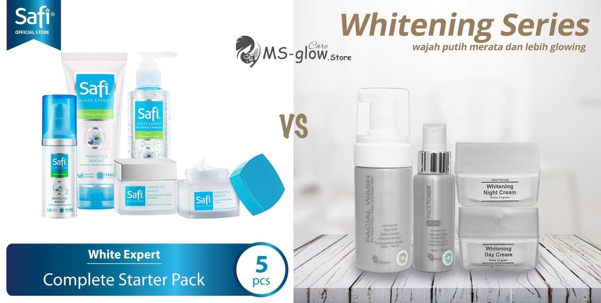 Safi vs MS Glow: Pilih Whitening Expert Atau Whitening Series? Safi vs MS Glow: Pilih Whitening Expert Atau Whitening Series?
