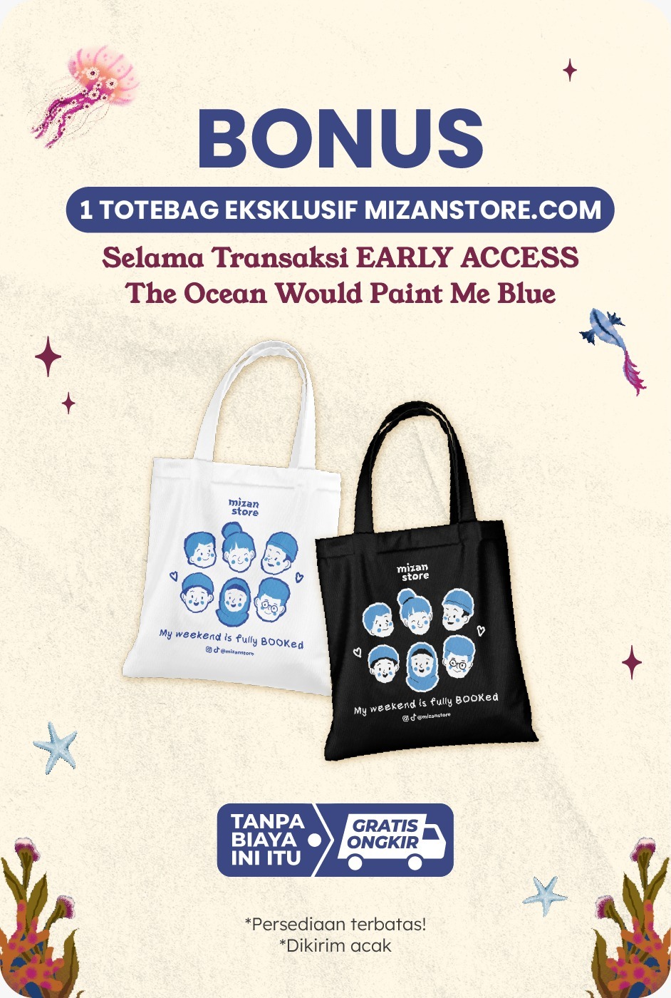 Exclusive merchandise pre-order The Ocean Would Paint Me Blue