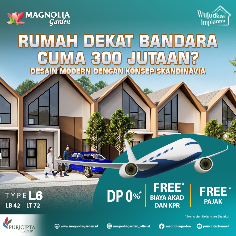 Rumah Dekat Bandara Soekarno-Hatta