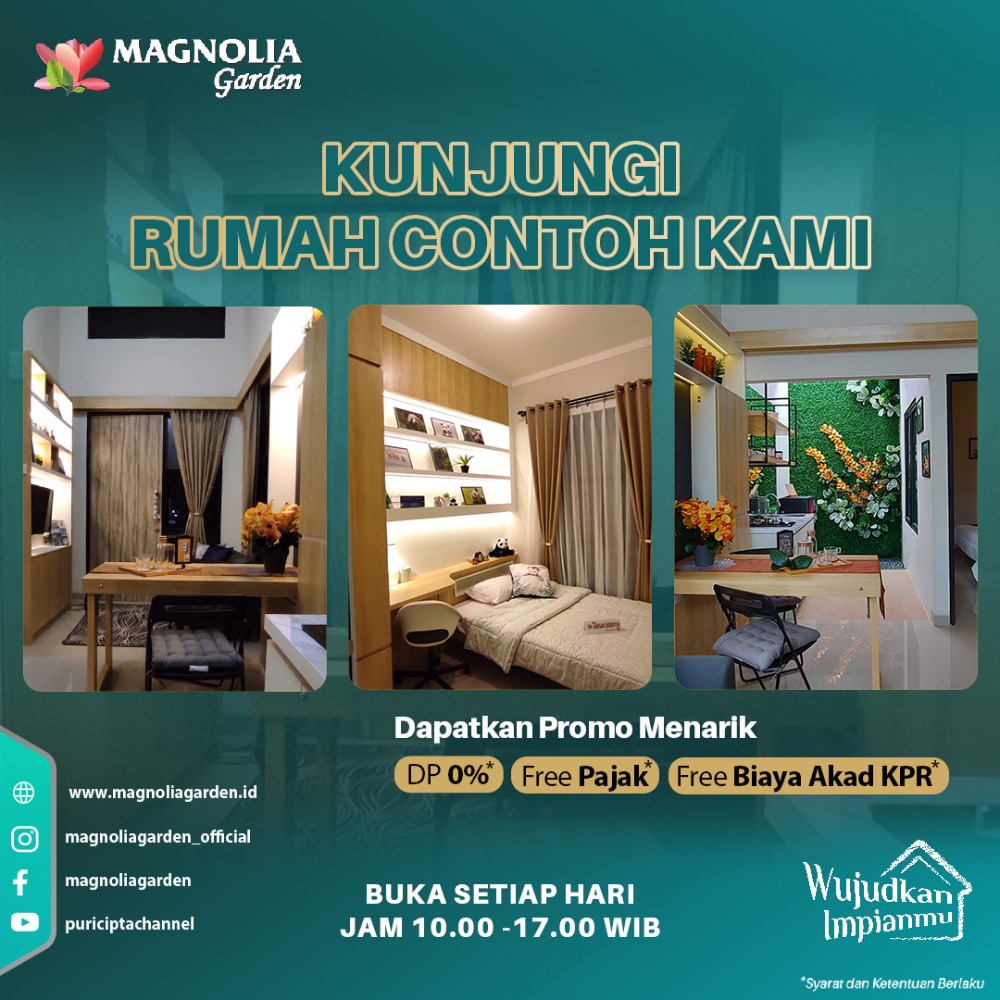 Kunjungi Rumah Contoh Magnolia Garden