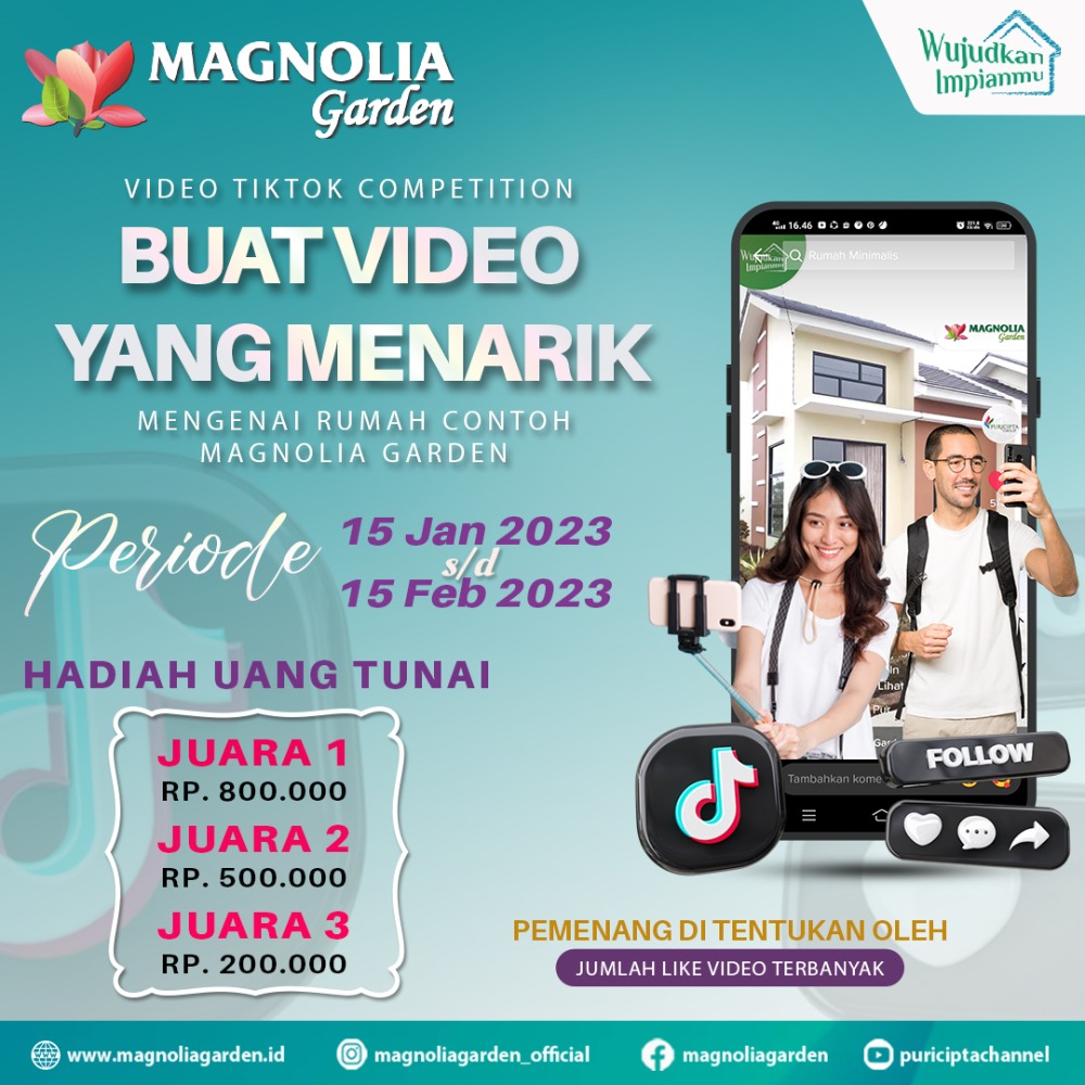 Video TikTok Competition Magnolia Garden