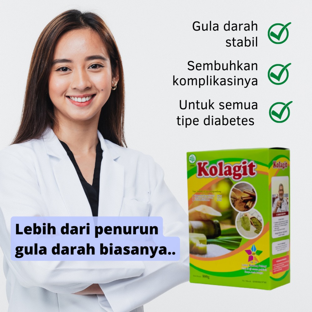 Kolagit herbal diabetes, solusi Herbal Diabetes yang Terbukti Ampuh