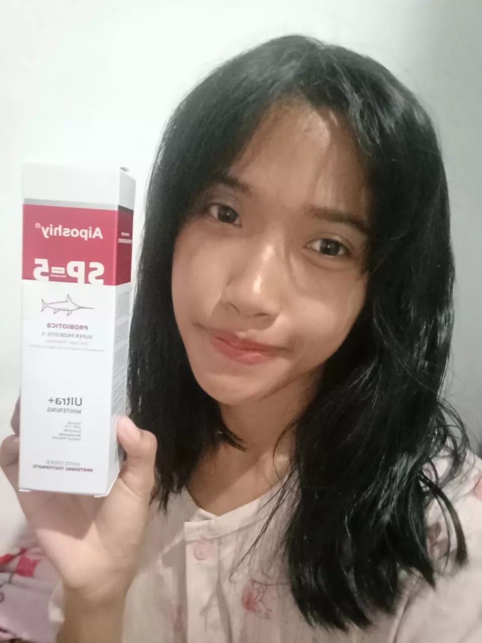 pasta gigi pemutih probiotik (original) produk yang berkualitas sesuai dengan deskripsi bikin putih gigi saya perokok cocok untuk saya  pertahankan kualitasnya😍😍