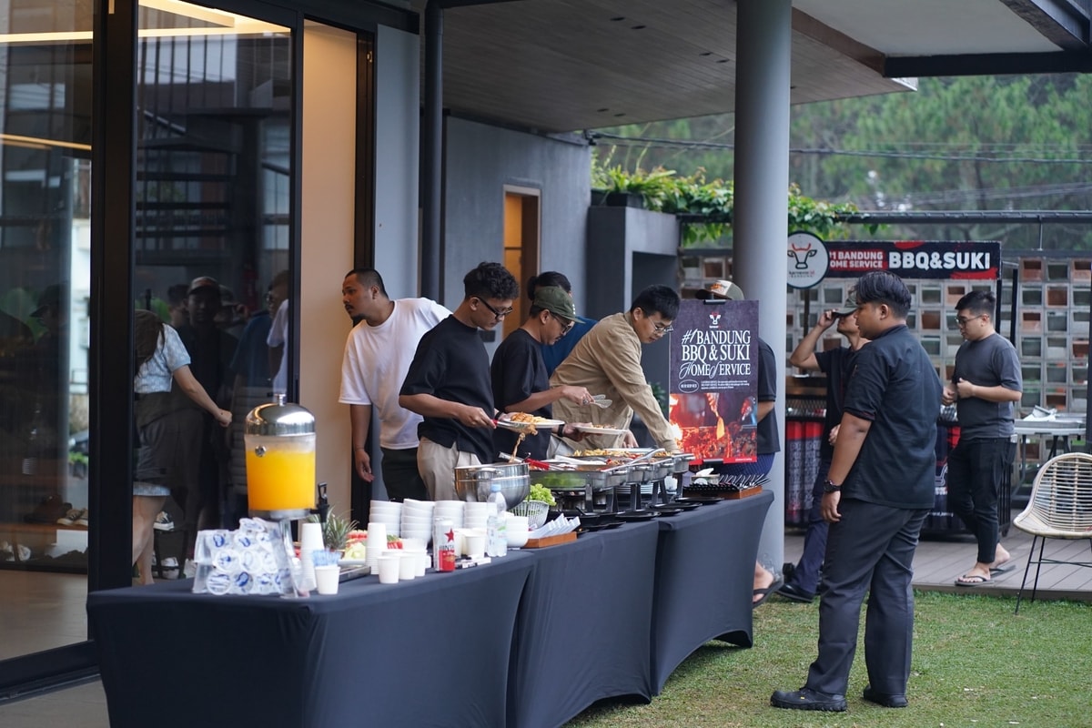 Catering BBQ & Suki di Villa Noesae