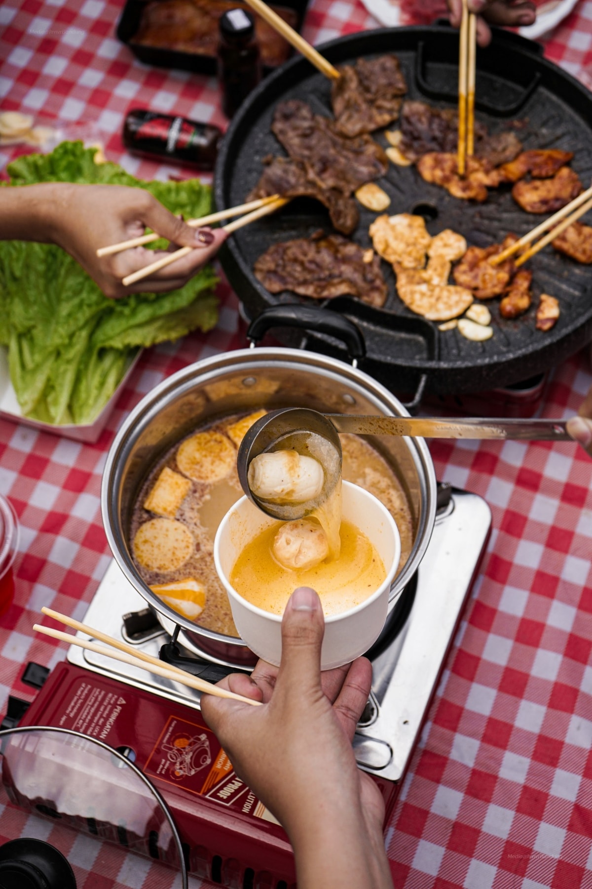 BBQ Home Servuce untuk 4-5 orang di Bandung