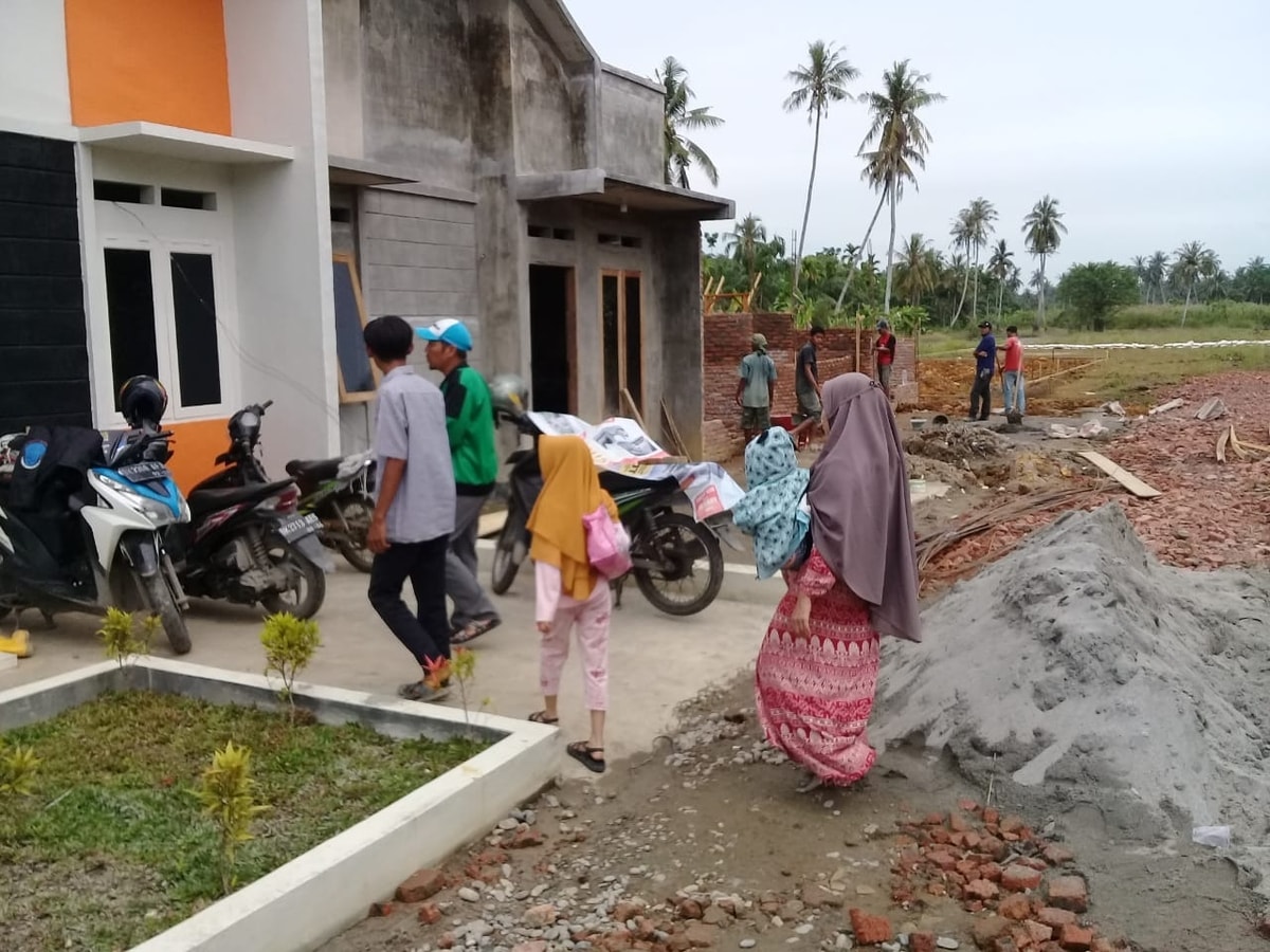 Rumah Siap Huni diHamparan Perak