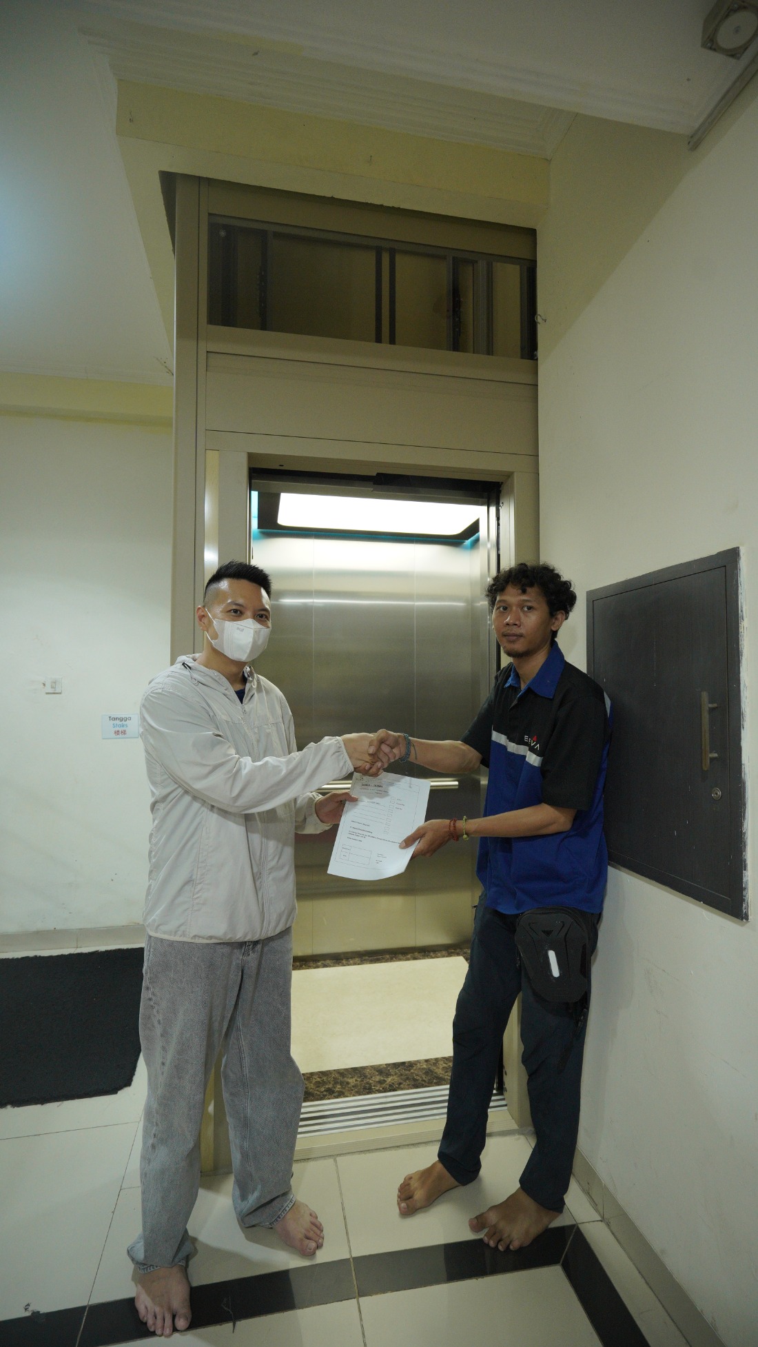 Pemasangan Lift 3 Lantai untuk Preschool / Sekolah di Cideng Jakarta Barat!