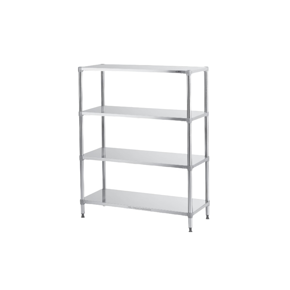 SS Solid Rack - Punch Rack 4 Tiers