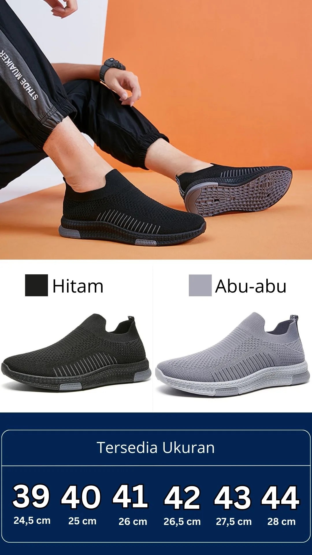 ukuran sepatu leedo