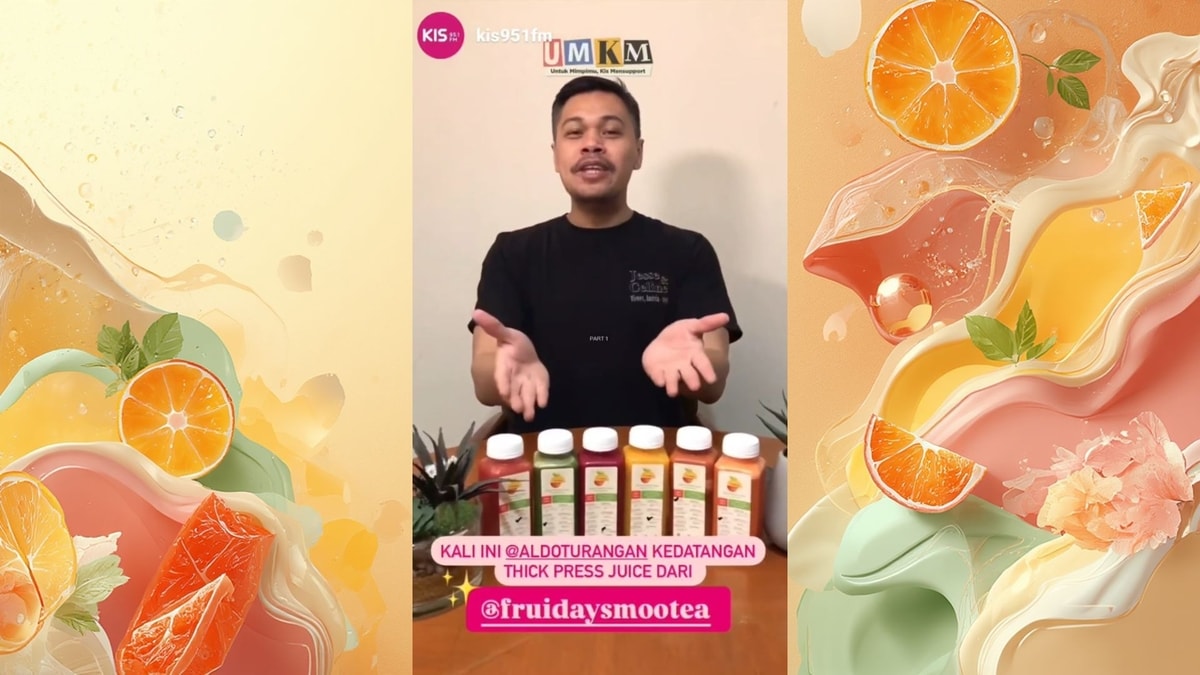 Fruiday Smootea Thick Pressed Juice