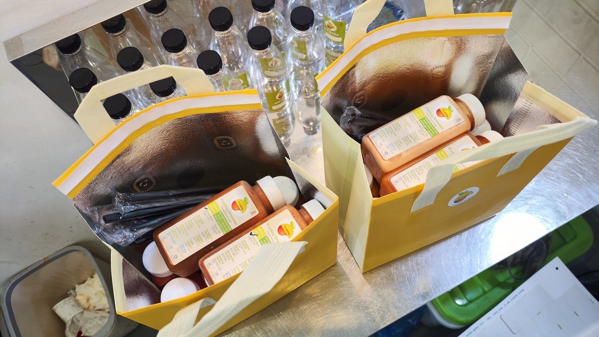 Thermal Bag for Custom Juice Fruiday