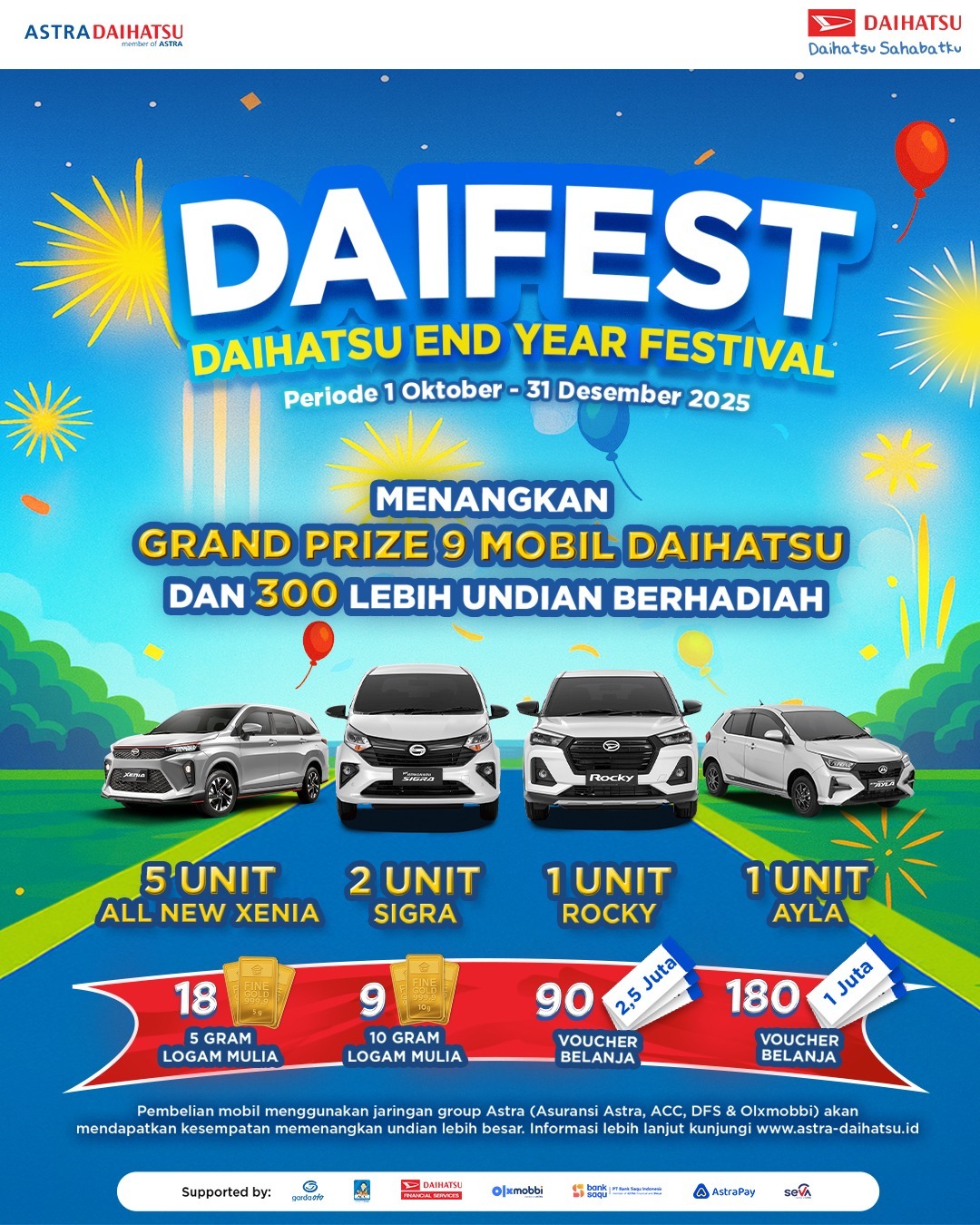 DAIFEST 2025: Daihatsu End Year Festival