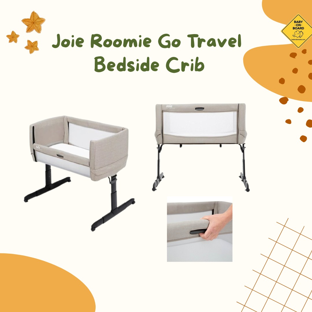 Joie Roomie: Ranjang Baby Bedside Crib Co Sleeper Bayi Terbaik untuk Tidur Nyaman & Aman