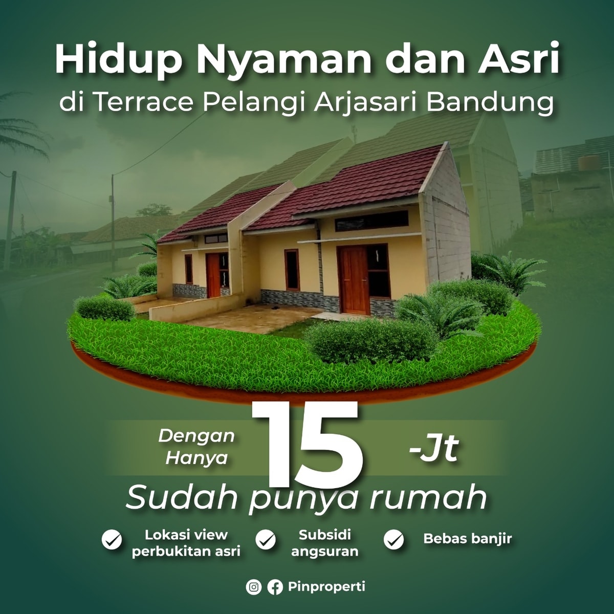 Jual Rumah Bandung Terrace Pelangi Arjasari