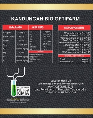 Kandungan Bio Optifarm