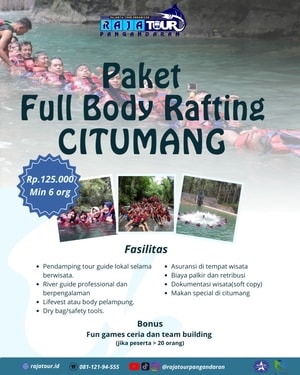 Paket Full Body Rafting Citumang