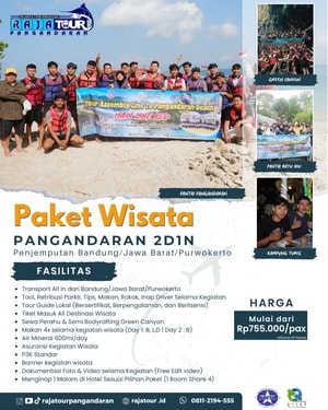 Paket 2D1N Pangandaran