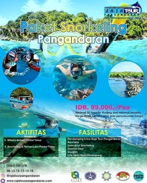 snorkeling pangandaran