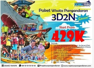 Paket Tour Pangandaran 3 Hari 2 Malam