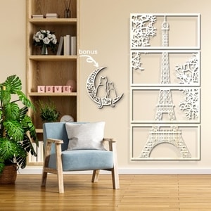 Hiasan dinding kayu murah ekonomis ukuran besar