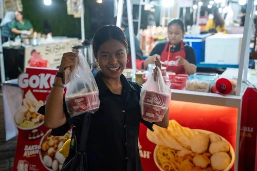 Jualan di CFD Colomadu Sukoharjo