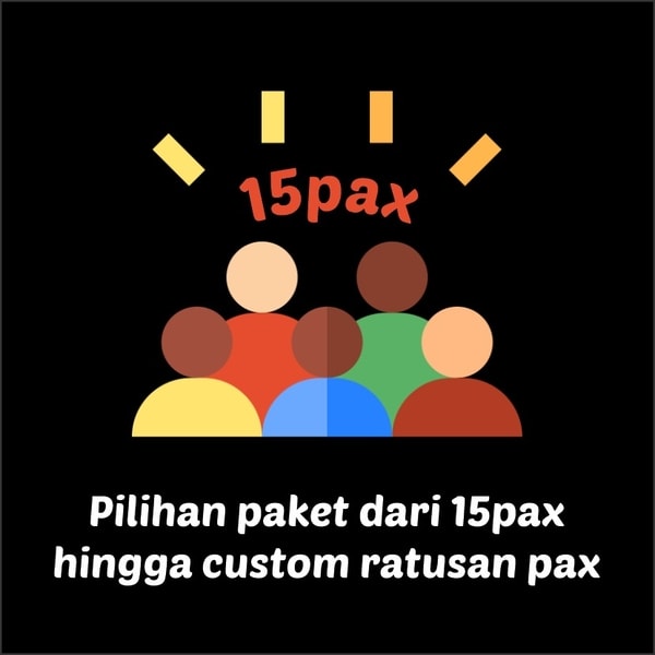Mulai dari 15pax hingga ratusan pax Catering Service Karnevor.id Bandung