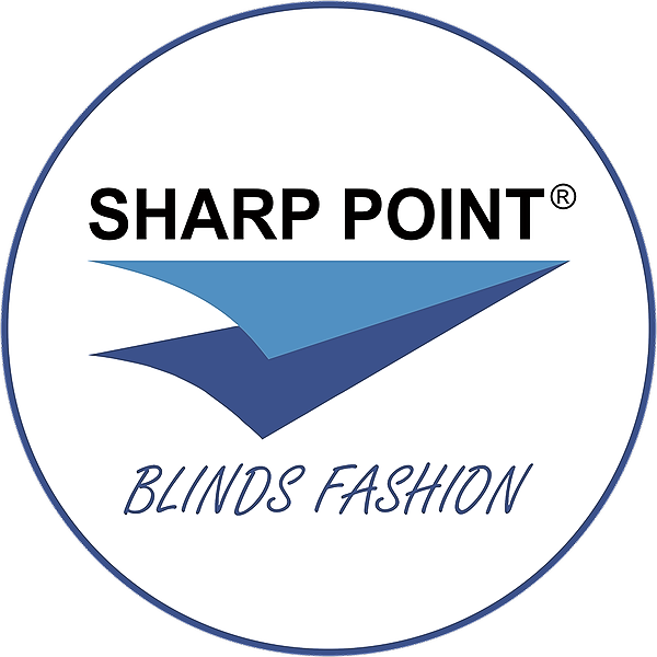 sharp point roller blind