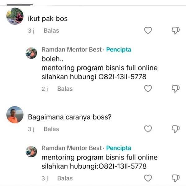 Cara Balasin Komentar