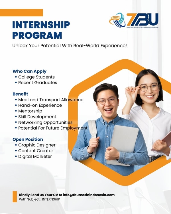 Unlock Your Potential with Tbu Mesin Indonesia Internship Program