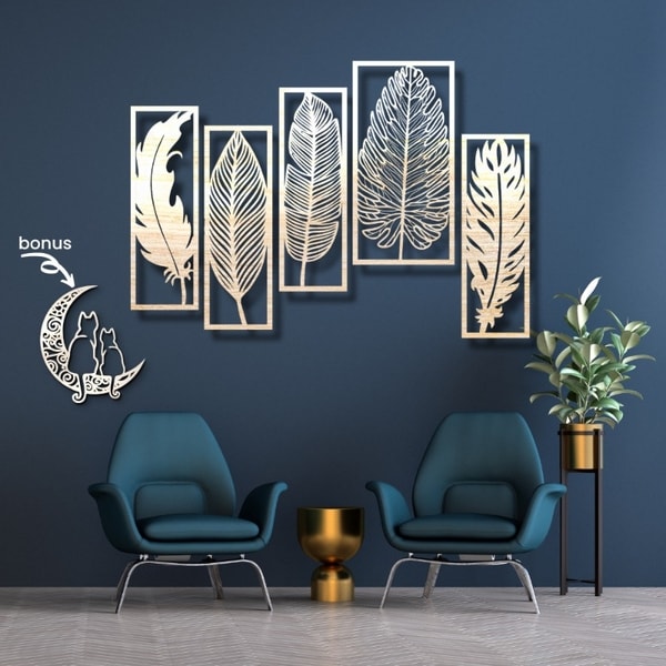 Hiasan dinding ekonomis ukuran besar