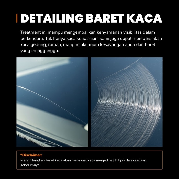 poles baret kaca