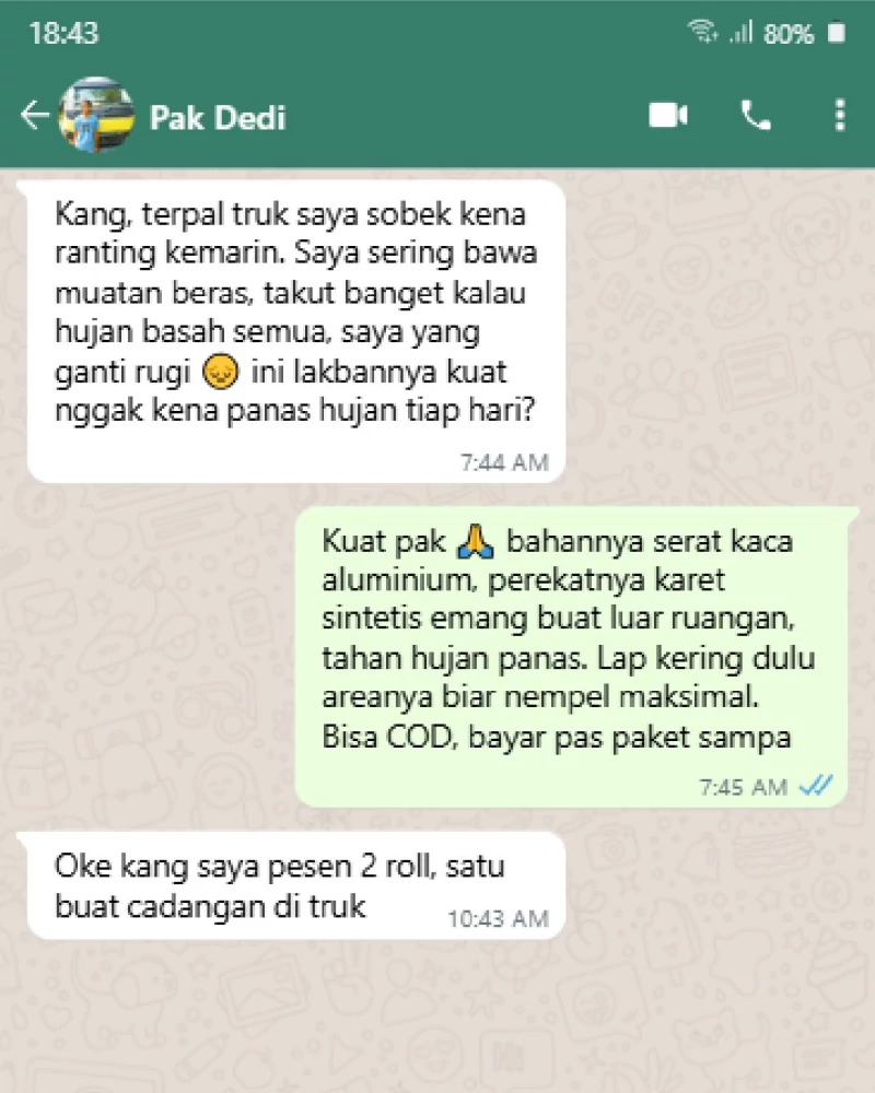 TESTIMONI CHAT