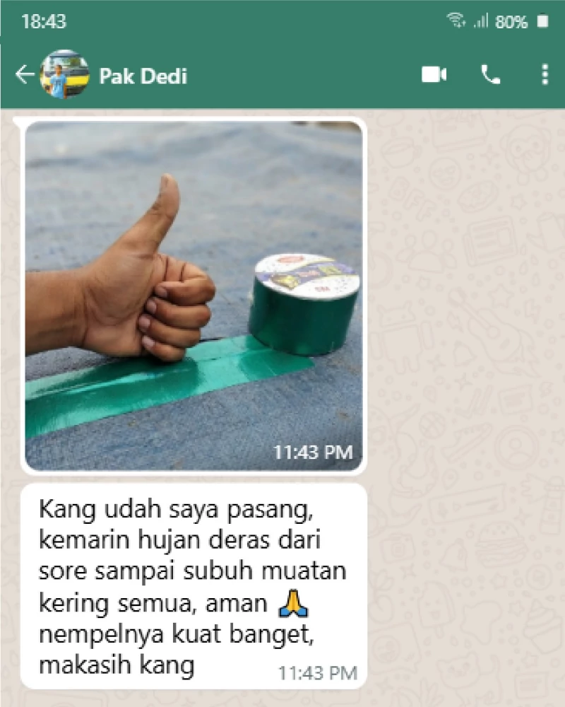 TESTIMONI PRODUK