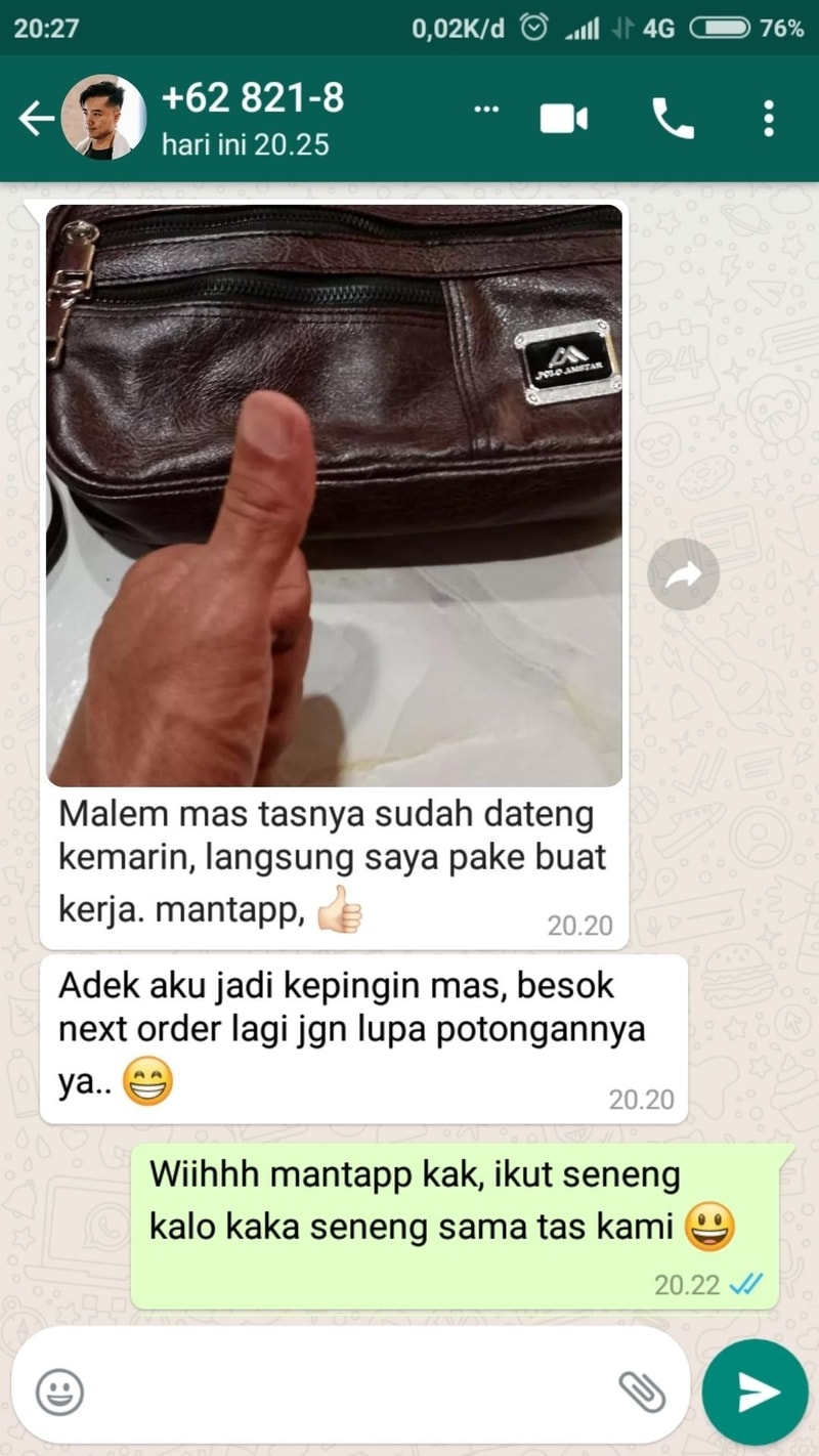 Testimoni Handbag 4