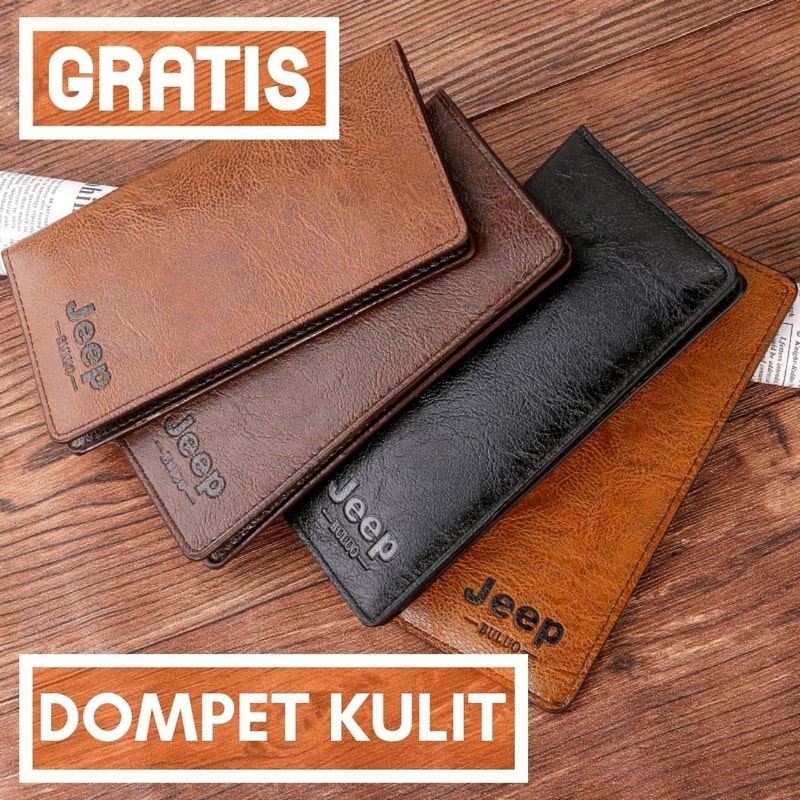 gratis dompet kulit