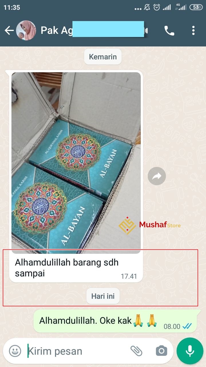 Al-Quran untuk wakaf