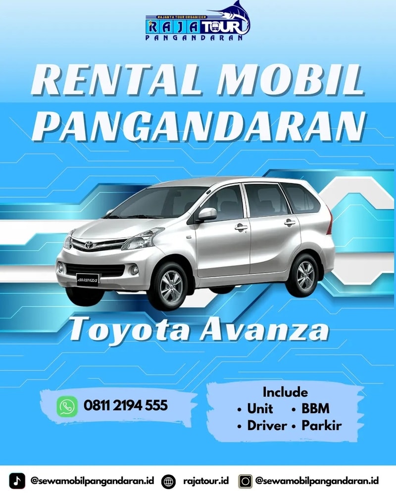 Rental Mobil Avanza Pangandaran