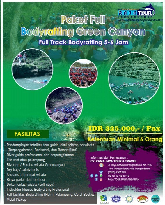 Green Canyon Body Rafting