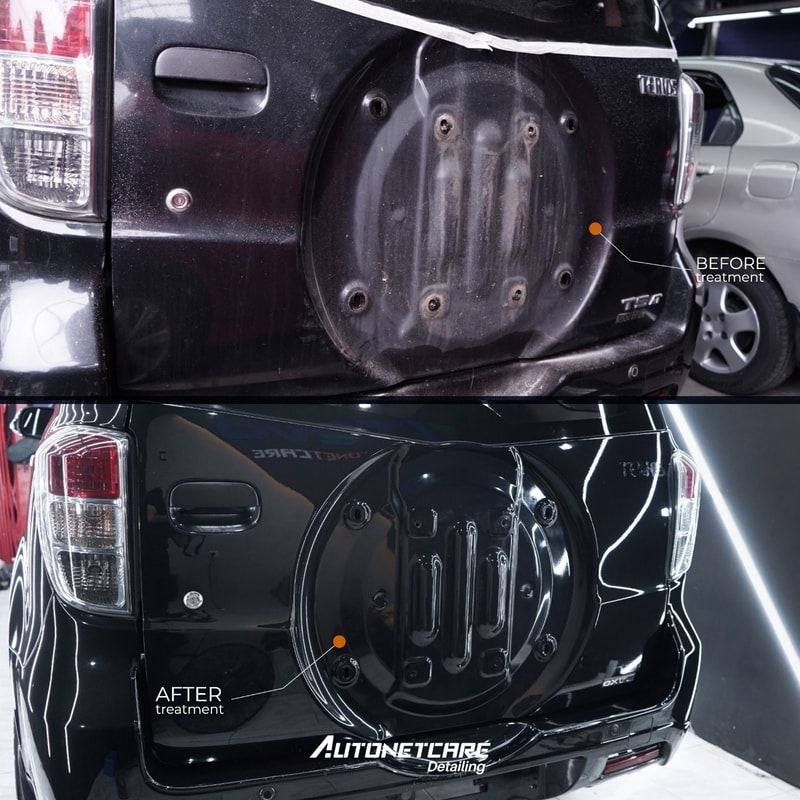 perbedaan mobil sebelum dan sesudah coating