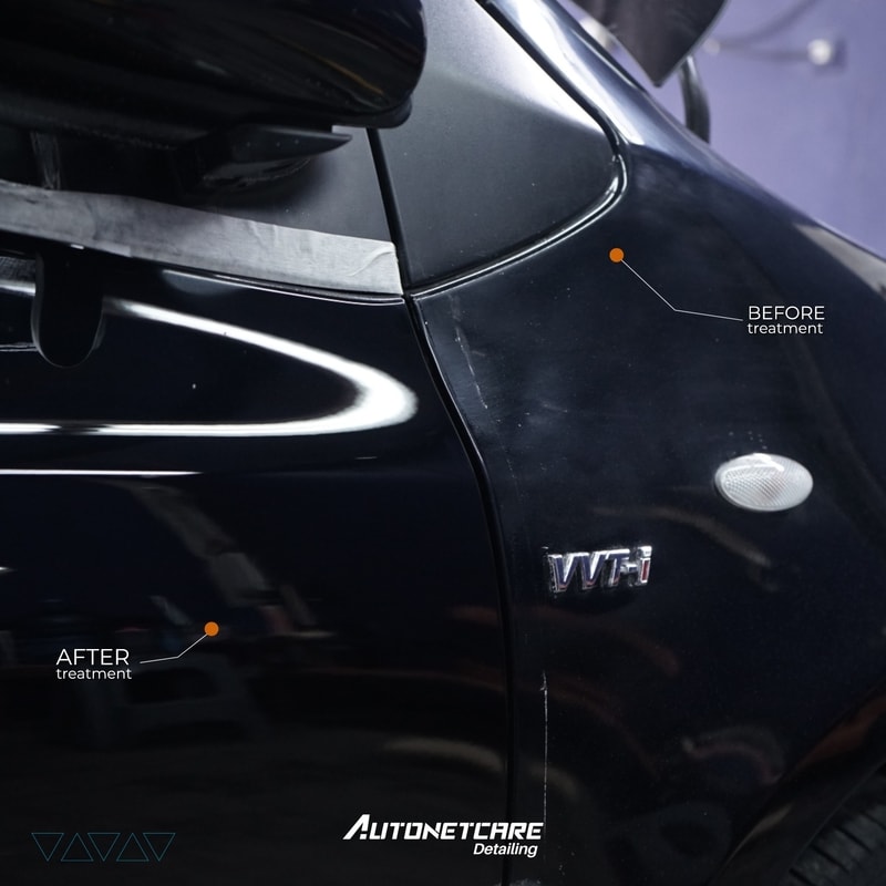 perbedaan mobil sebelum dan sesudah coating