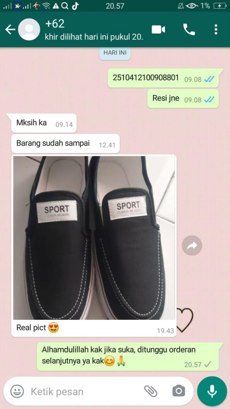 Testimoni Sepatu Birawa 1