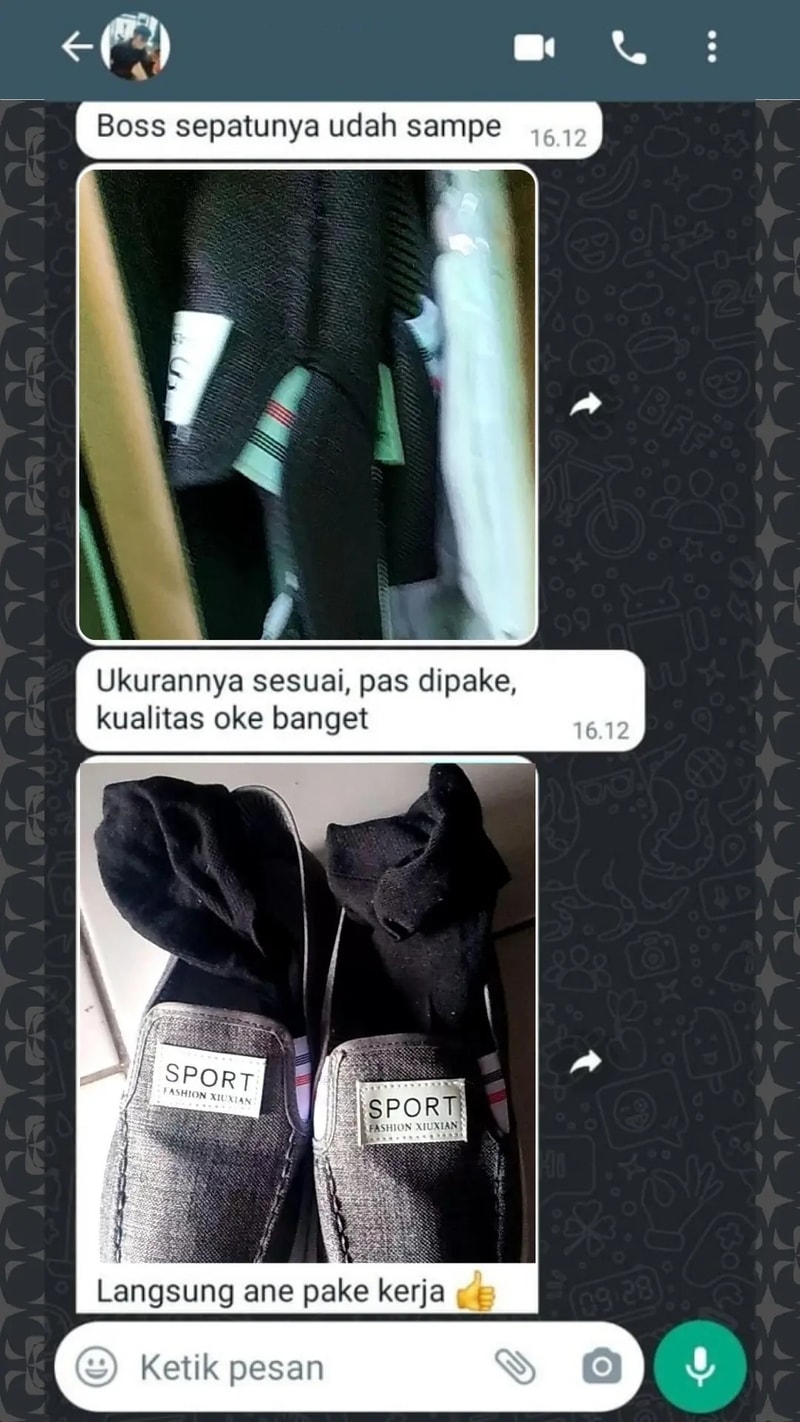 Testimoni Sepatu Birawa 4
