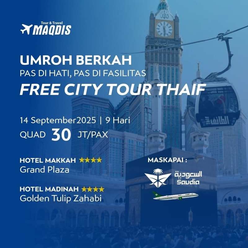 Paket Umroh Plus Kereta Cepat 2024