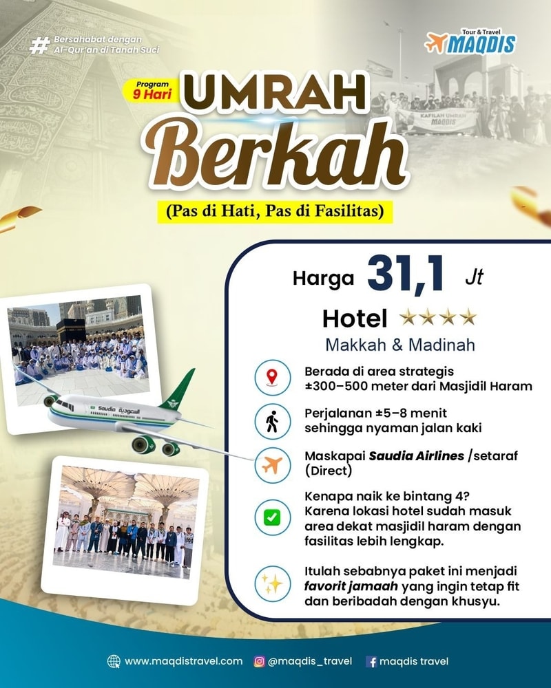 Paket Umroh Plus Kereta Cepat 2024