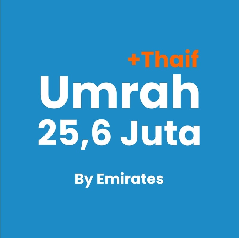 Paket Umroh Plus Thoif 2023