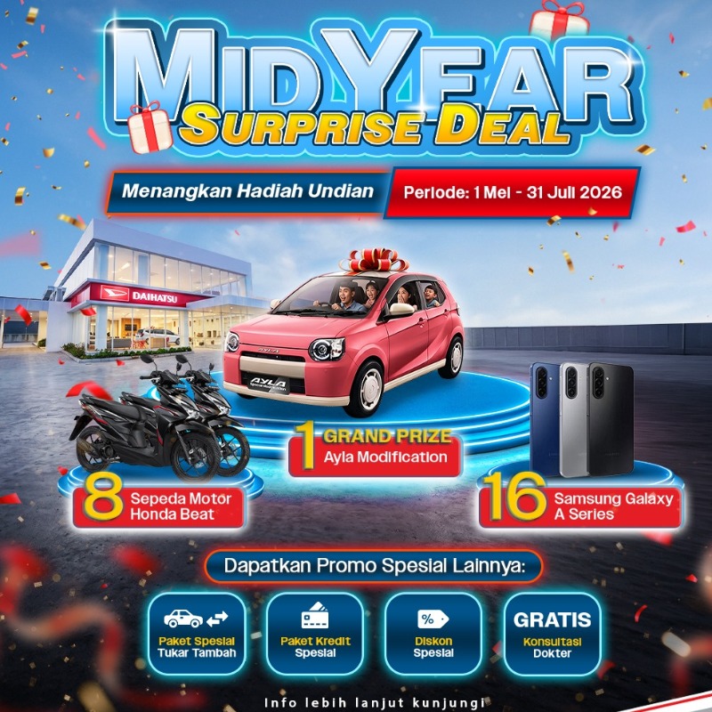 SURPRISE DEAL DAIHATSU 2026
