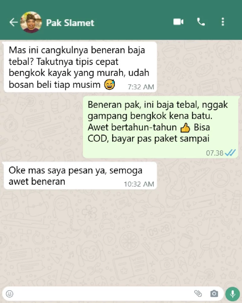 TESTIMONI CHAT
